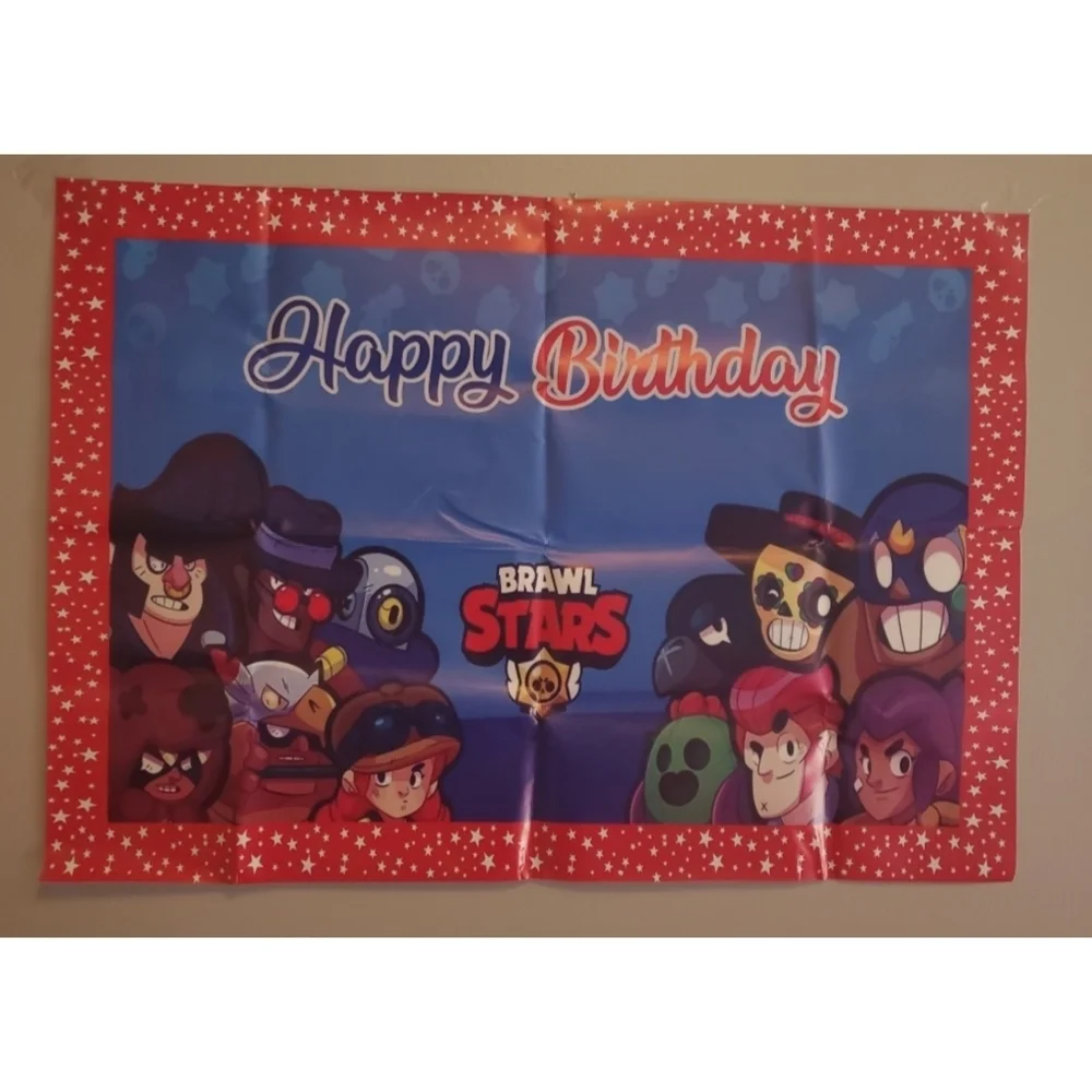 Brawl Stars Birthday Banner